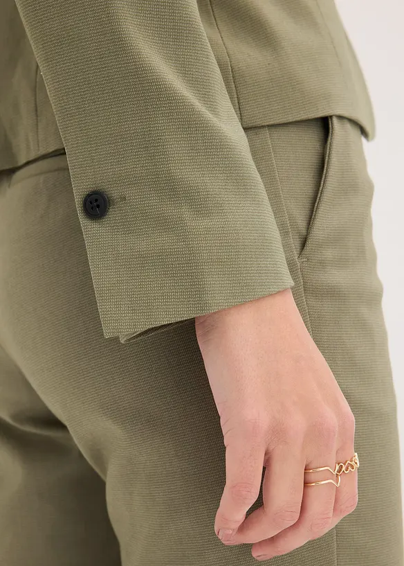 Blazer con tasche a filetto petite, bonprix