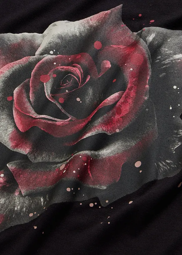 Maglia con cut-out in viscosa, bonprix