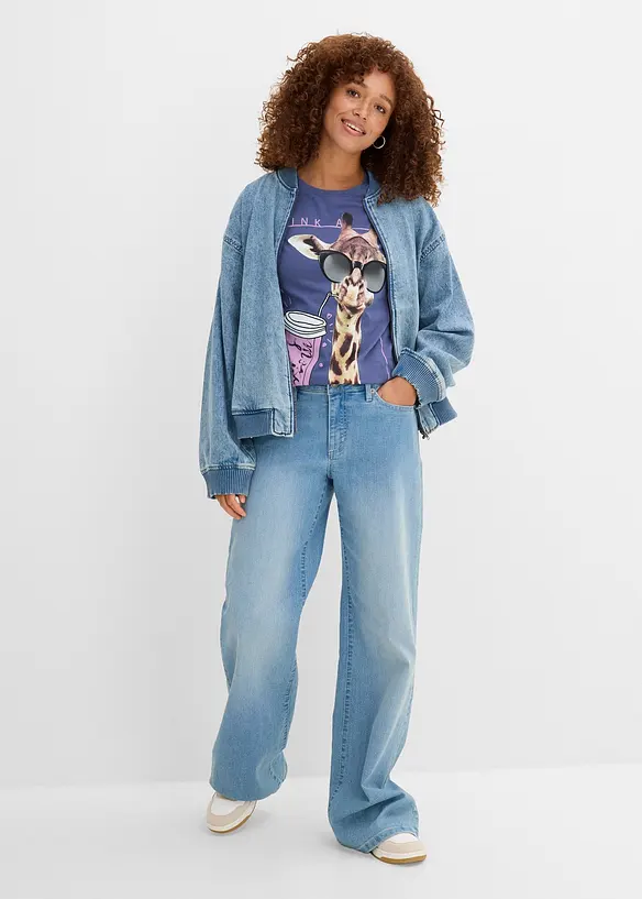 T-shirt in puro cotone, bonprix