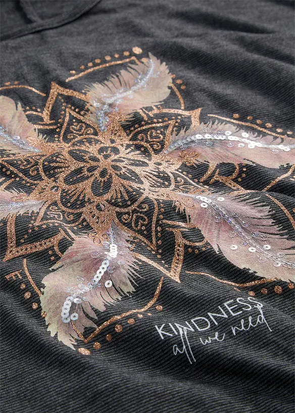 T-shirt in misto viscosa morbido, bonprix