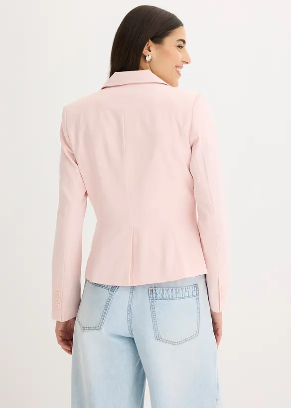 Blazer corto con tasche a patta, bonprix