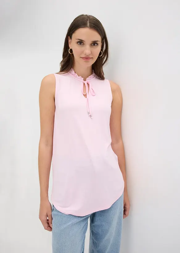 Top in misto viscosa, bonprix