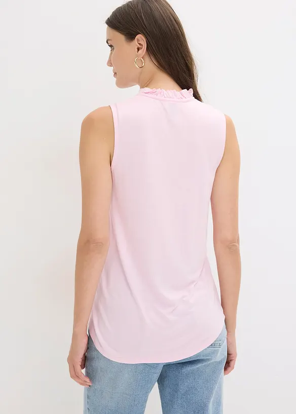 Top in misto viscosa, bonprix