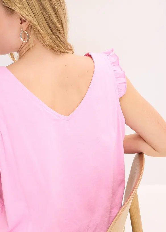 Top in puro cotone biologico, bonprix