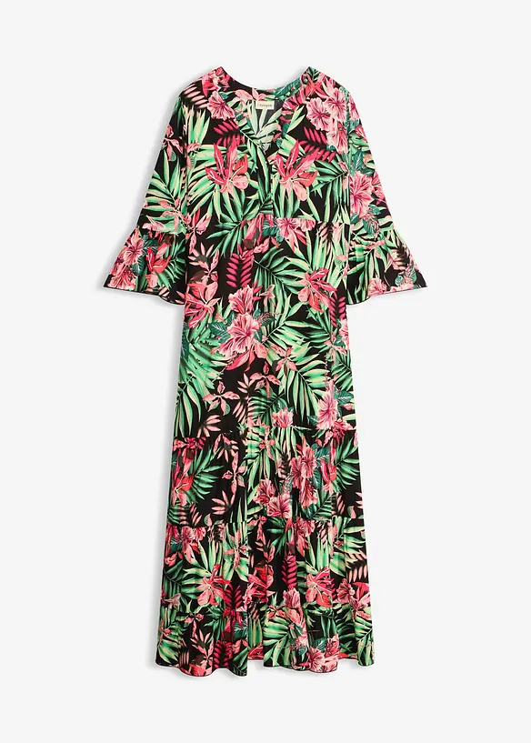 Abito lungo in viscosa fluida, bonprix