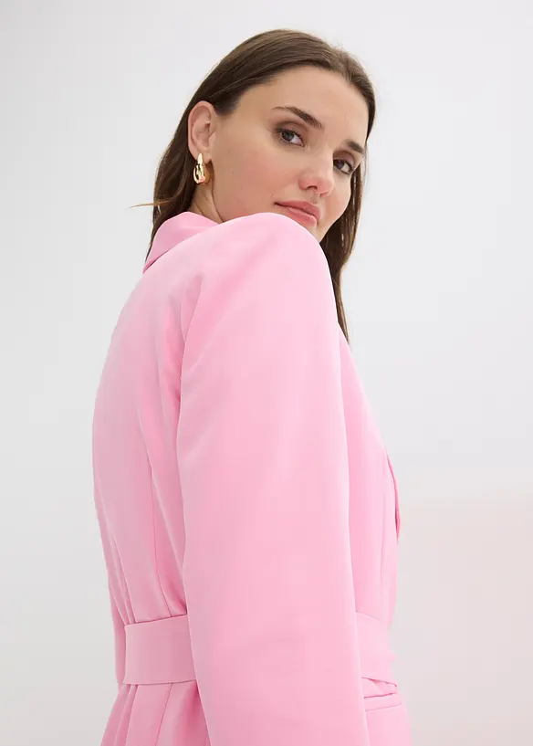 Blazer con cintura da annodare, bonprix