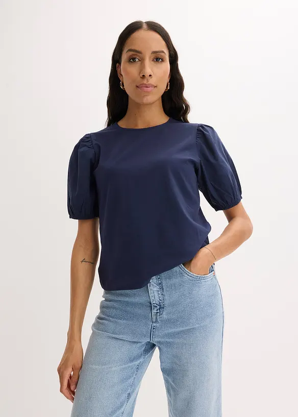 Maglia con maniche a palloncino, bonprix