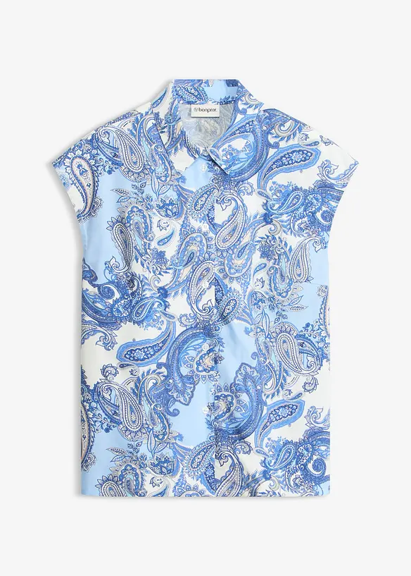 Camicetta fantasia in viscosa fluida, bonprix