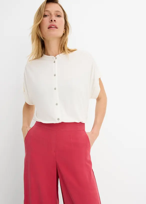 Camicetta in misto viscosa morbido, bonprix