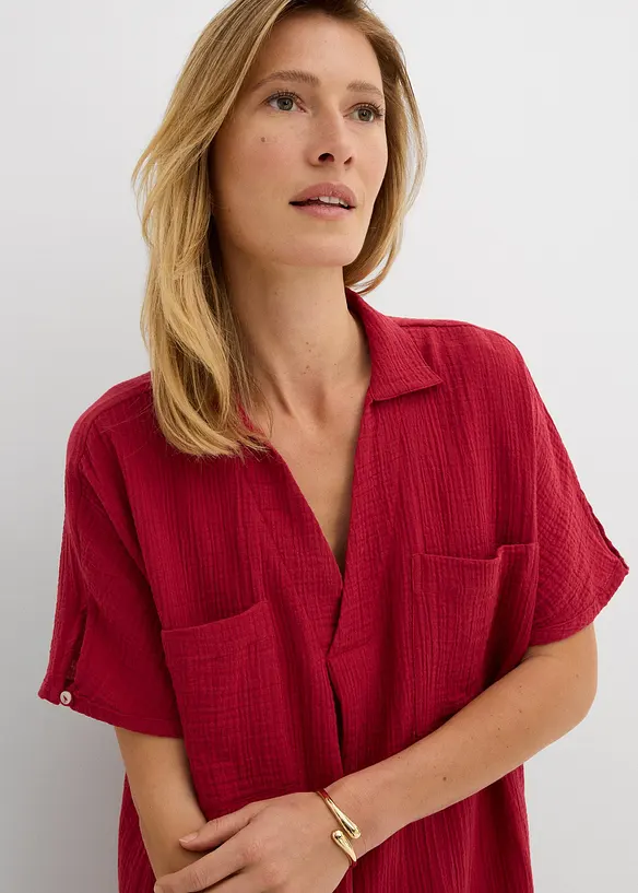 Caftano in mussola morbida, bonprix