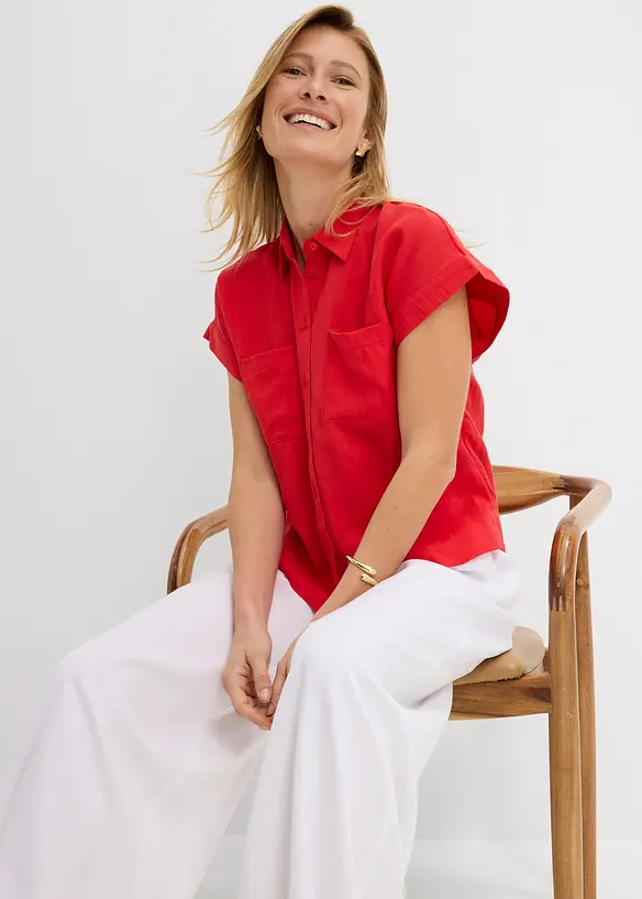 Camicetta in misto lyocell fluido, bonprix