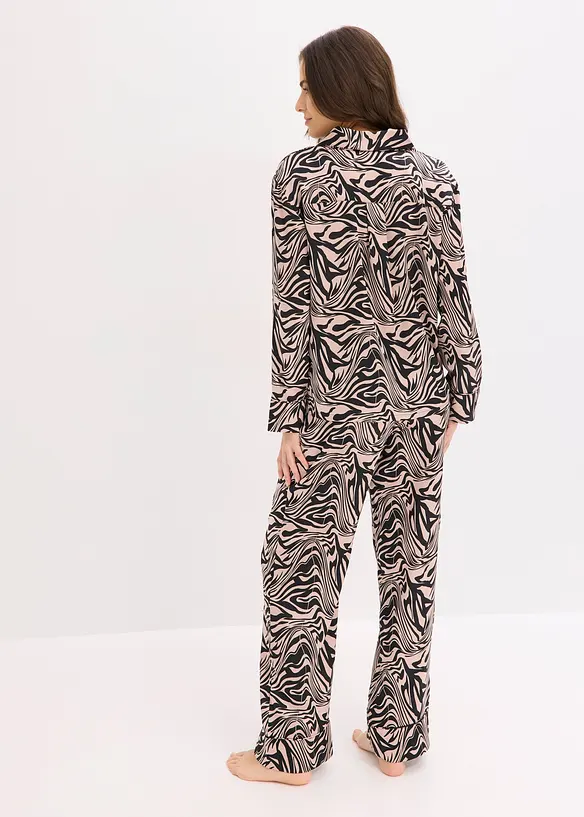 Pigiama in raso tessuto, bonprix