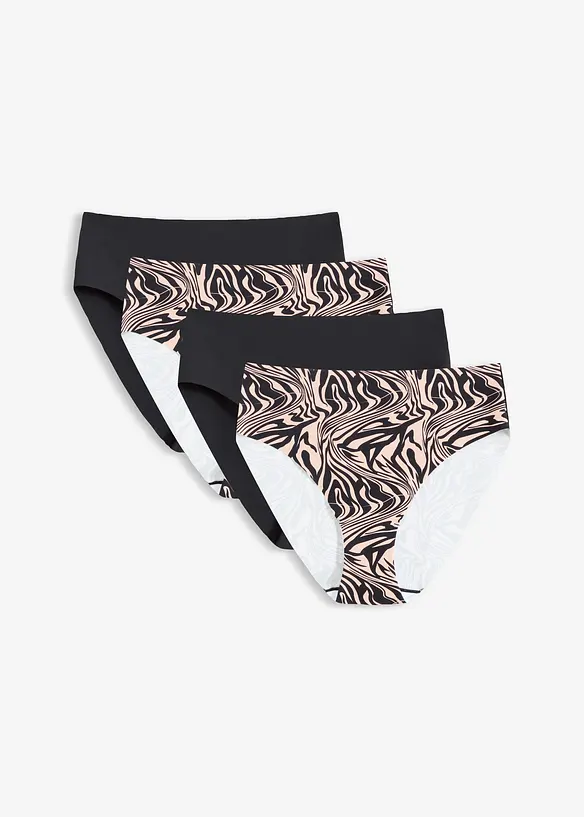 Slip alto (pacco da 4), bonprix