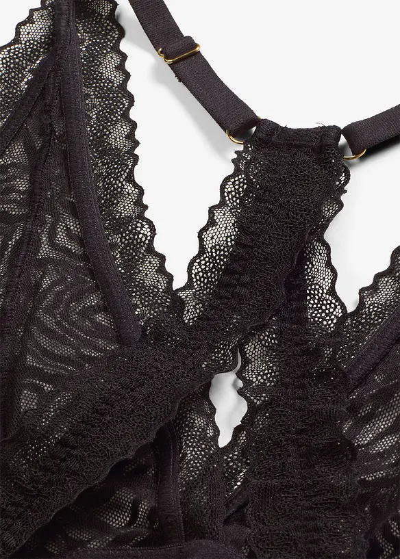 Body senza ferretto con pizzo fine, bonprix