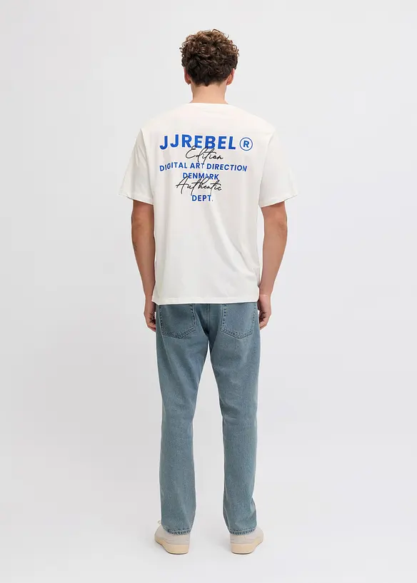 T-shirt JJ REBEL in puro cotone, JJ REBEL