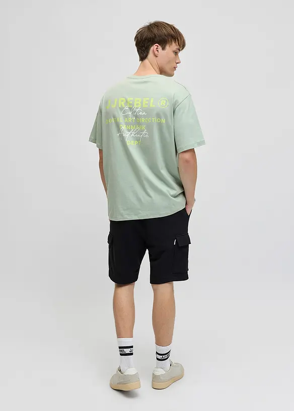 T-shirt JJ REBEL in puro cotone, JJ REBEL