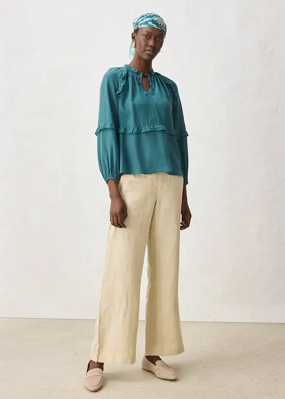 Tunica in misto seta, bonprix