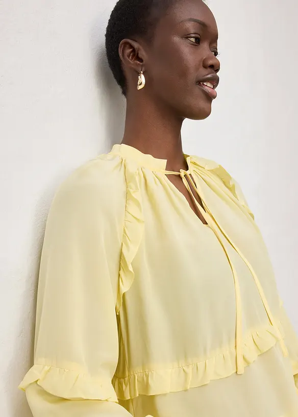 Tunica in misto seta, bonprix