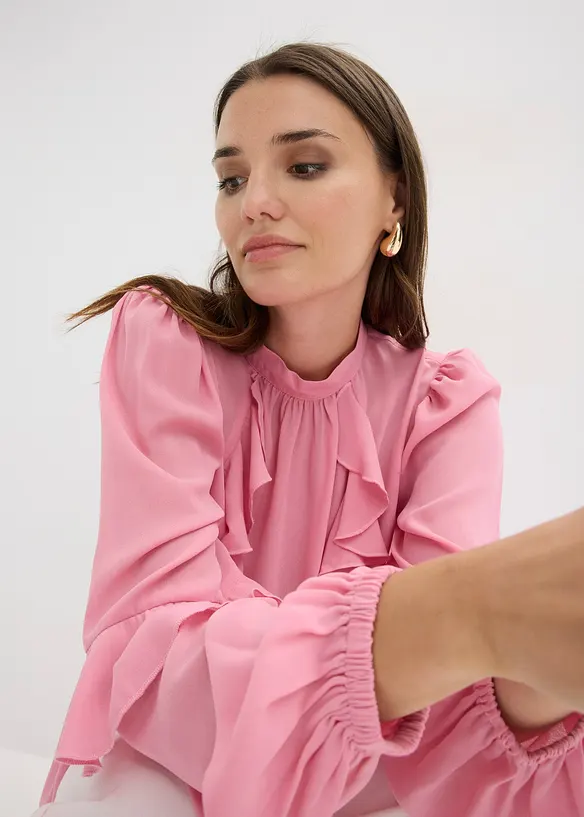 Tunica con volant, bonprix