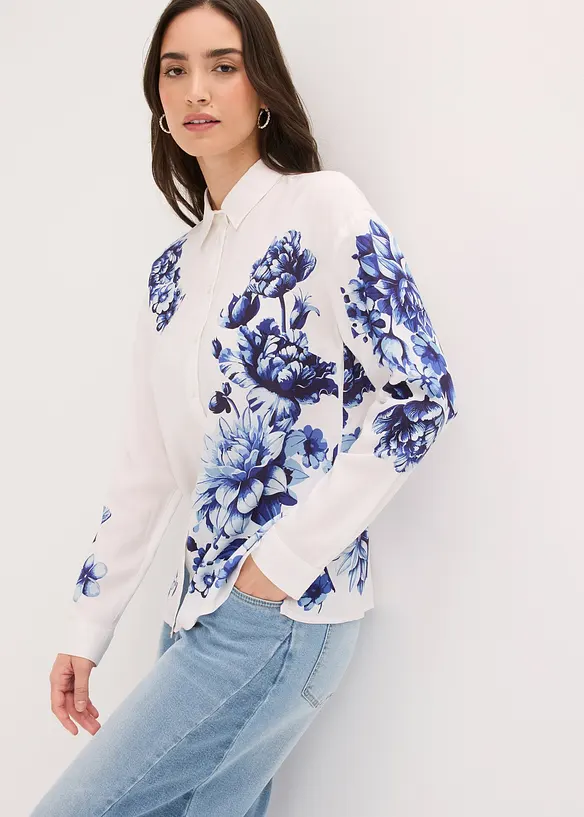 Camicetta in viscosa fluente, bonprix