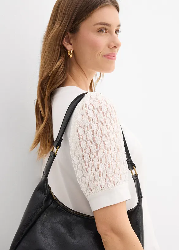 Maglia in misto cotone, bonprix