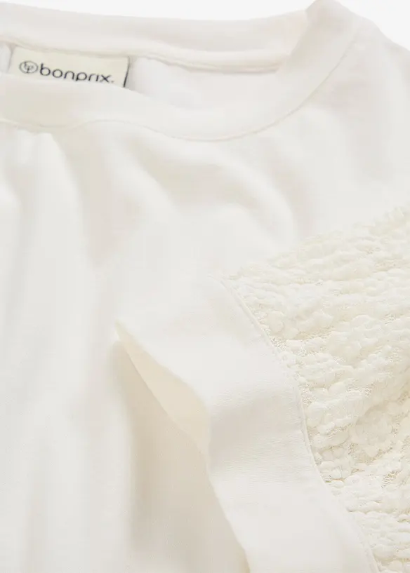 Maglia in misto cotone, bonprix