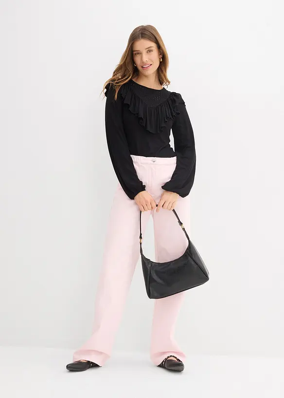 Maglia in misto viscosa, bonprix