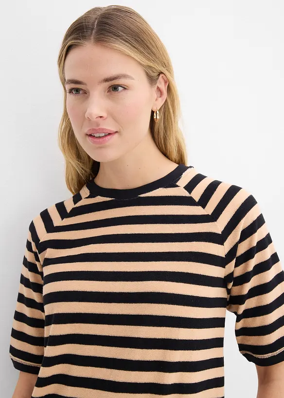 Maglia in spugna morbida, bonprix