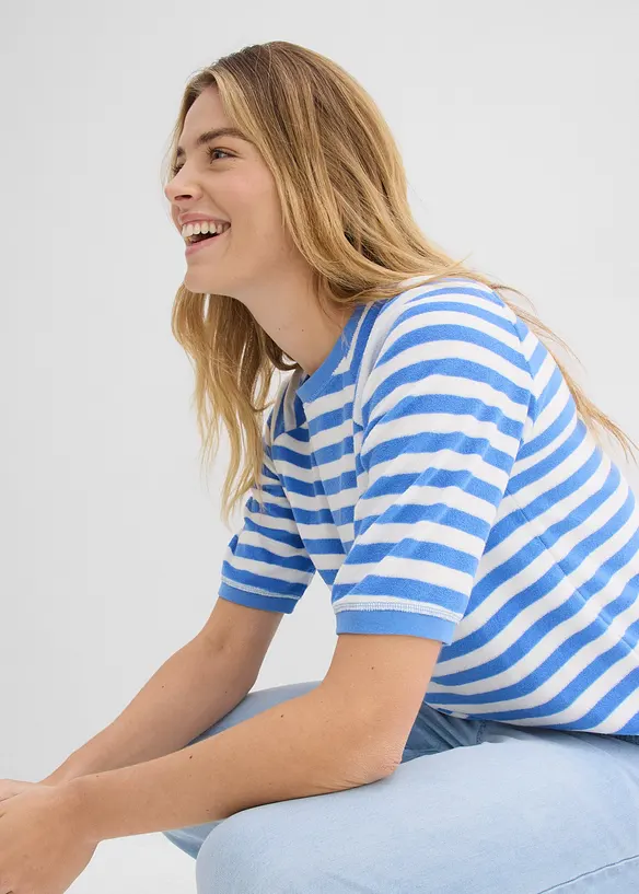 Maglia in spugna morbida, bonprix