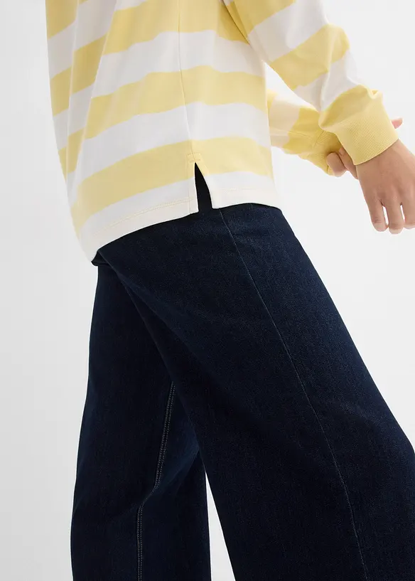 Maglia leggera con cappuccio in puro cotone, bonprix