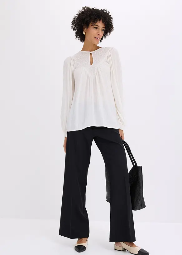 Tunica ricamata, bonprix