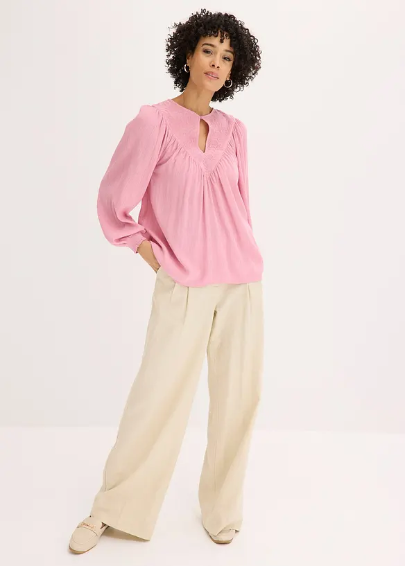 Tunica ricamata, bonprix