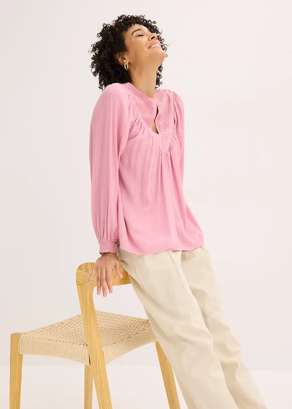 Tunica ricamata, bonprix