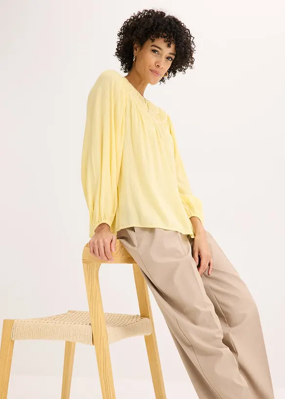 Tunica con applicazioni di pizzo, bonprix