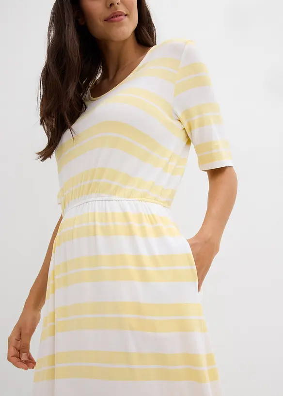 Abito in maglina di misto viscosa, bonprix