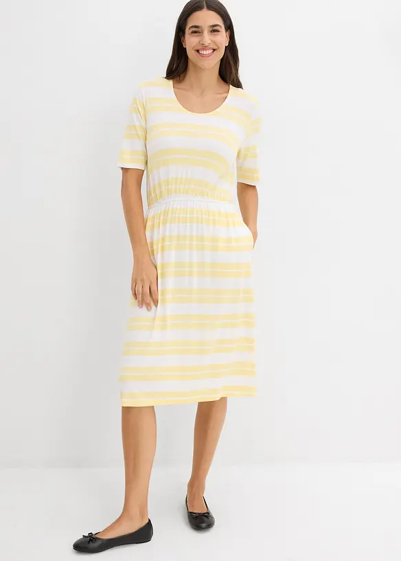 Abito in maglina di misto viscosa, bonprix