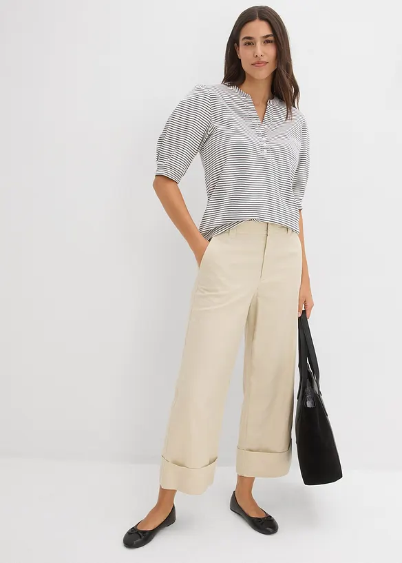 Pantaloni chino in puro cotone biologico, bonprix