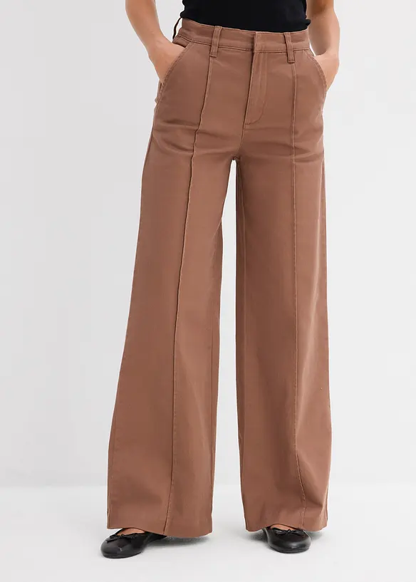 Pantaloni in twill, bonprix
