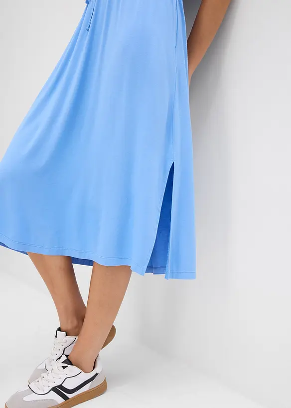 Abito in jersey di misto viscosa fluente, bonprix