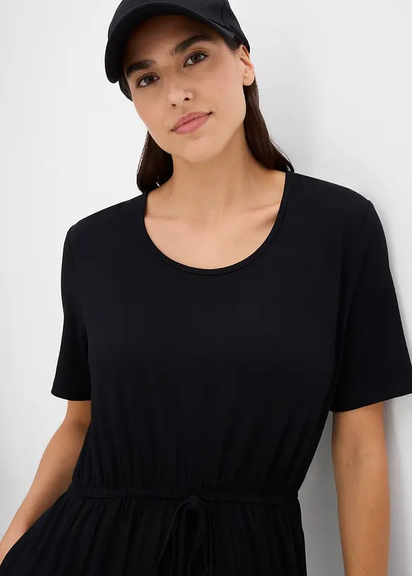 Abito in jersey di misto viscosa fluente, bonprix