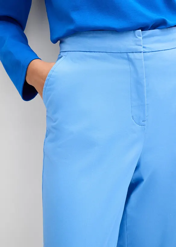 Pantaloni chino in twill di cotone, bonprix