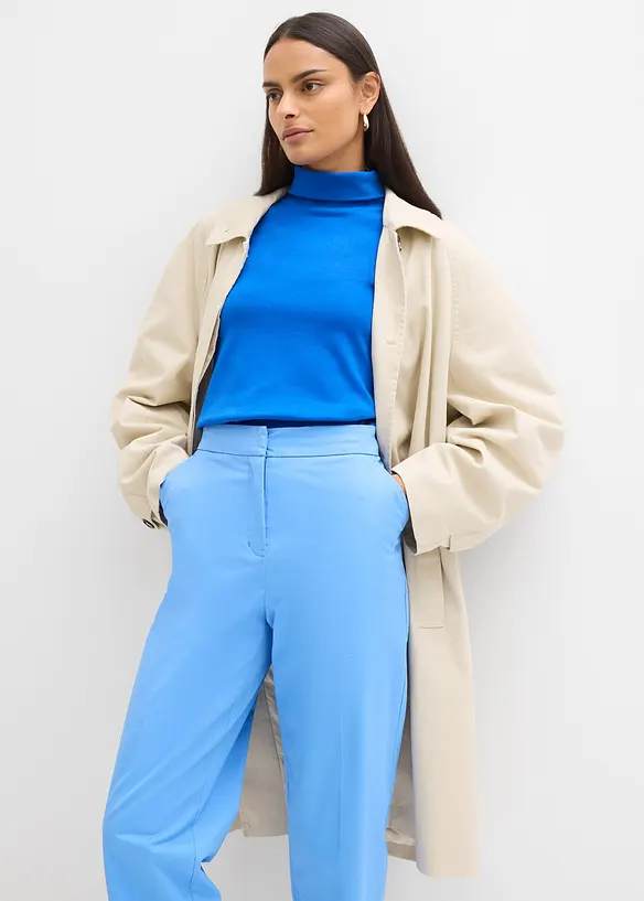 Pantaloni chino in twill di cotone, bonprix