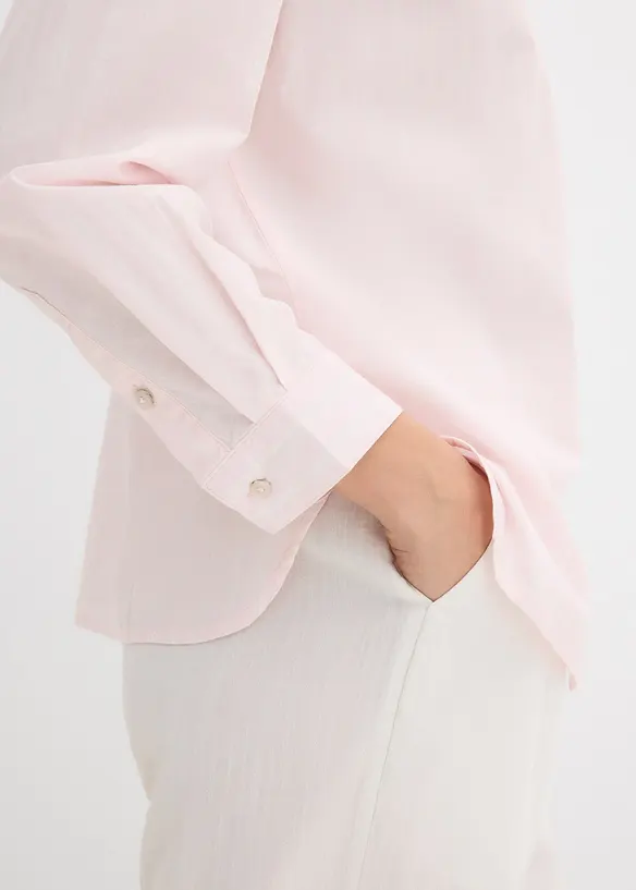 Camicia a righe in puro cotone biologico, bonprix