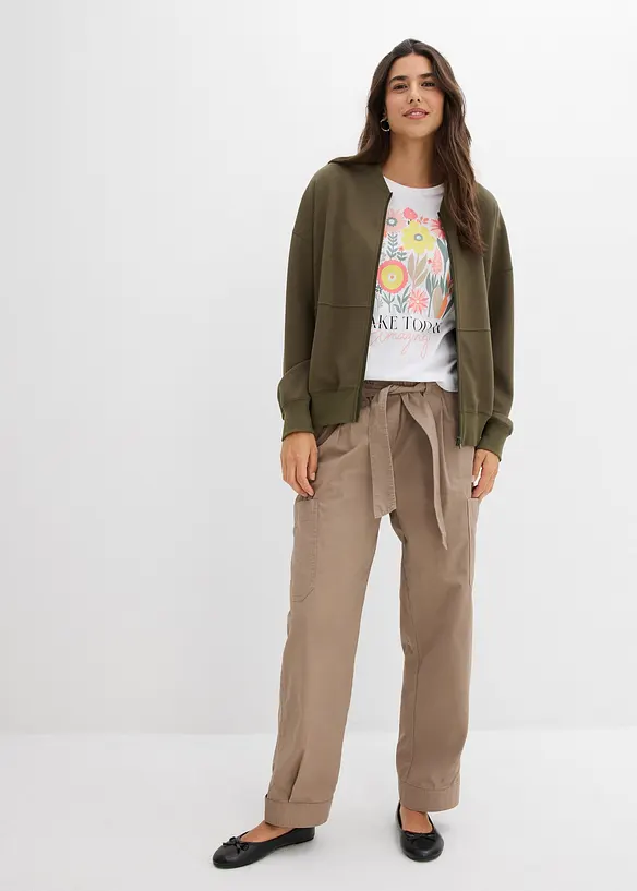 T-shirt in puro cotone, bonprix