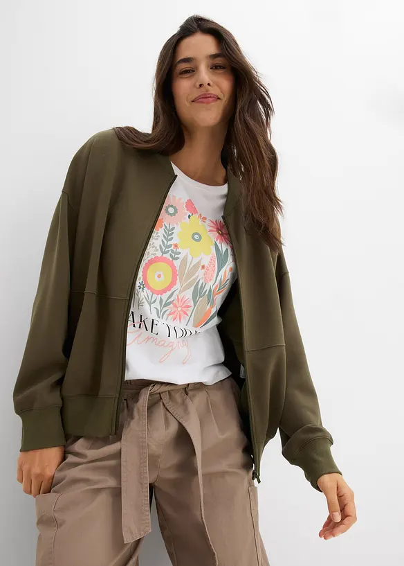 T-shirt in puro cotone, bonprix