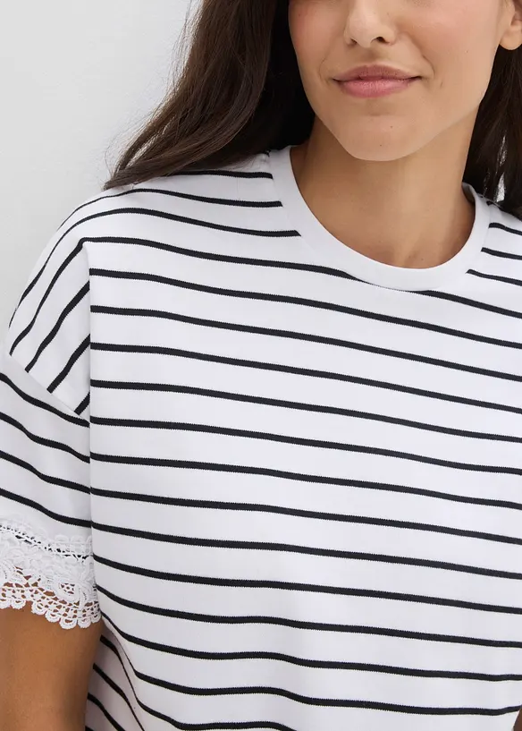 T-shirt in puro cotone, bonprix