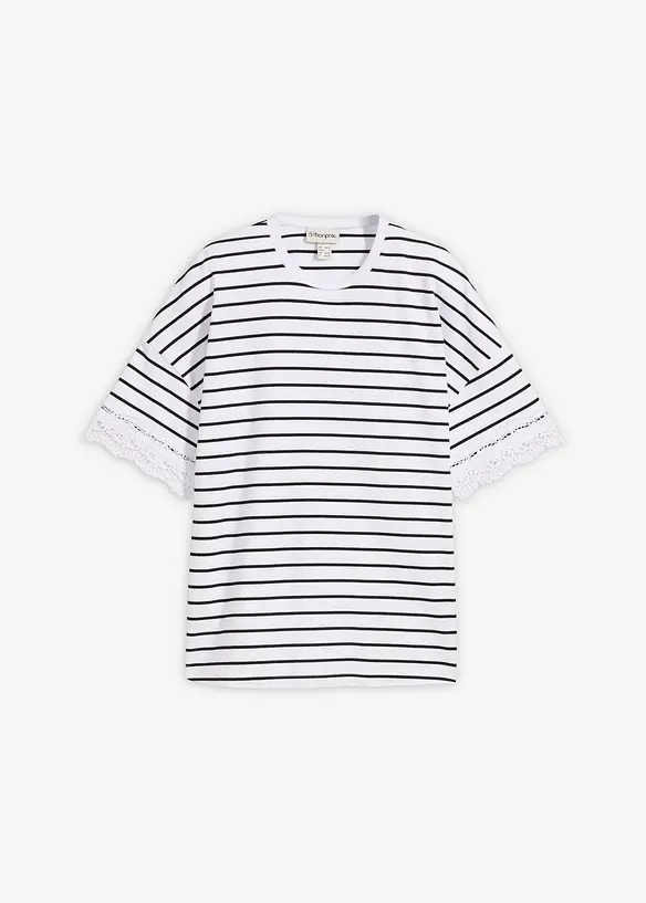 T-shirt in puro cotone, bonprix