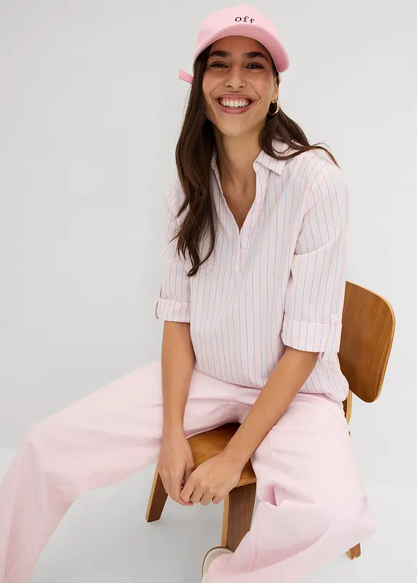 Blusa in puro cotone, bonprix