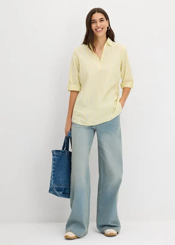 Blusa in puro cotone, bonprix