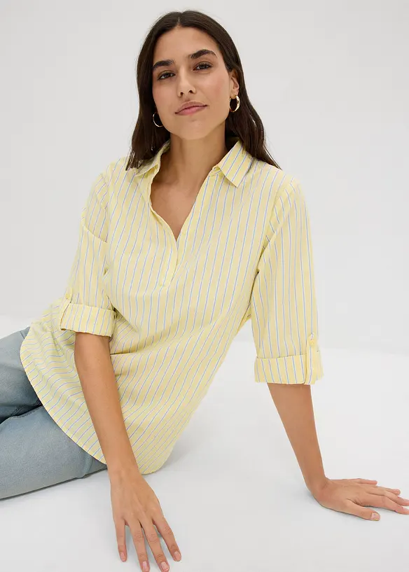 Blusa in puro cotone, bonprix